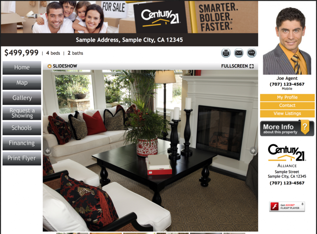 Property sites CENTURY 21 Properties Plus